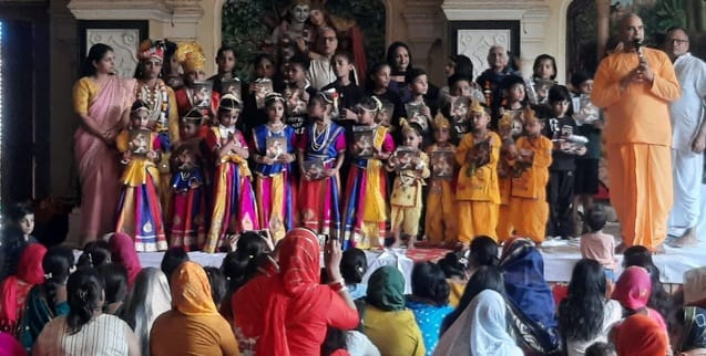 Radhastami celebrated with great pomp in ISKCON temple