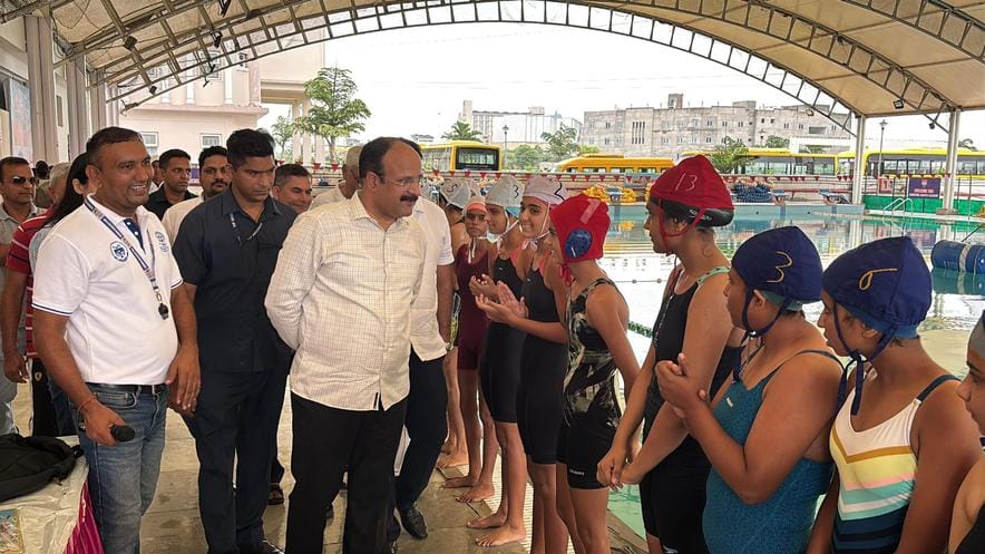 Jind girls won in Haryana State Water Polo Games