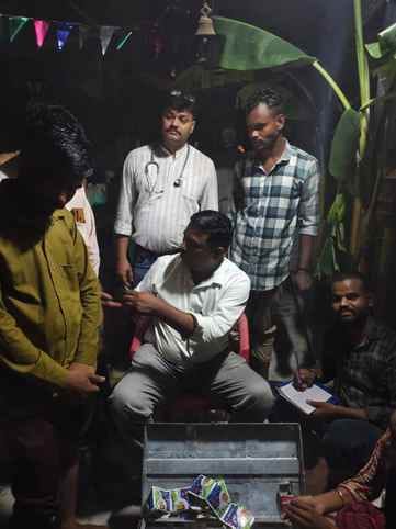 shivpuri-Fake ghee halwa distributed in a bhandaar, 250 people's health deteriorated