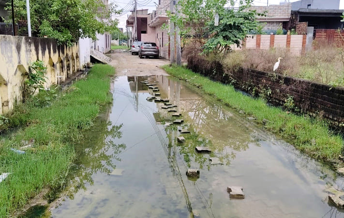 There are no facilities in Jaimal Colony, people are upset