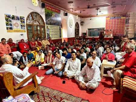 Preparations for the Navratri festival begin at Maa Bhadrakali Shaktipeeth