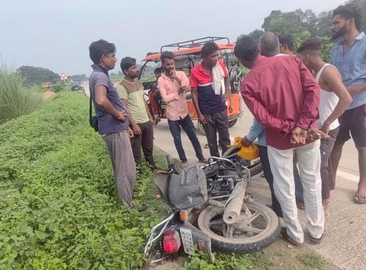 Three injured including teenager in magic-bike collision