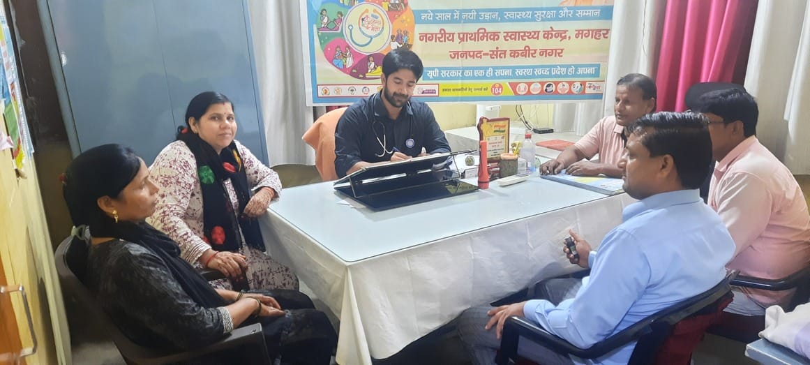 Patients with fever and skin disease reached the hospital