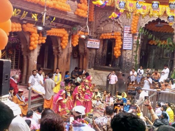 Vrindavan happened in Haridasamaya