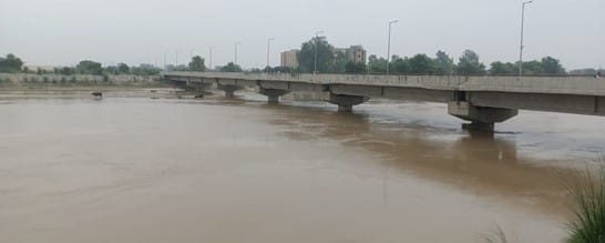 The water level of the Garra river increased by more than one meter