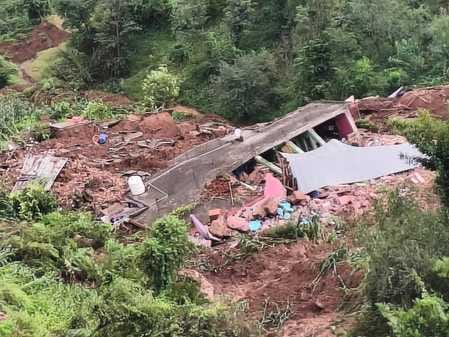 Ramnagar, Four Houses Collapse, Surni Villages