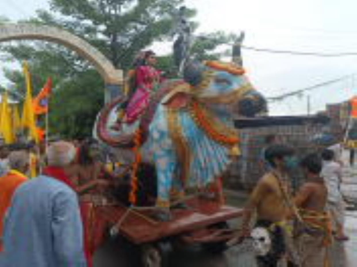 Rath Yatra of Shri Balabhadra and Lord Jagannath taken out
