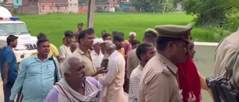 Allegation of murdering a married woman and burning her body, police engaged in investigation