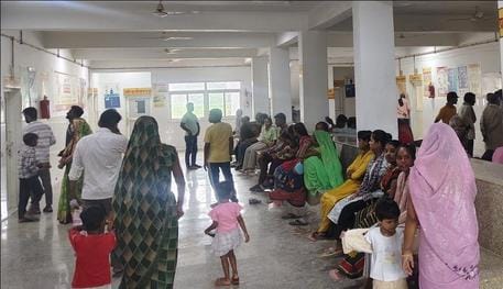 Nine doctors were absent, patients kept groaning