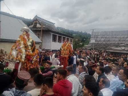 The Aadhal-Bataadi fair concluded with the cheers of the gods and the farewell of the guests