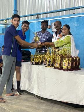 Utkarsh Sinha got the title of Best Player of the Tournament
