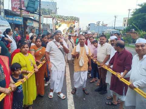 Lord Jagannath's Rath Yatra taken out with devotion