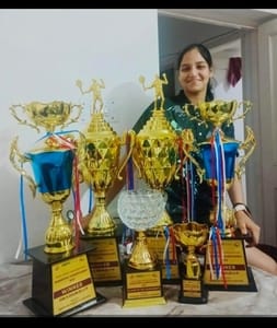 Ridhima Saini of Barsumajara became state champion