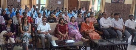 The importance of indigenous entrepreneurship was explained to the girl students