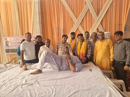 40 units of blood donated in the camp