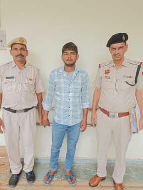 The accused of murdering a youth was caught by the police after one year