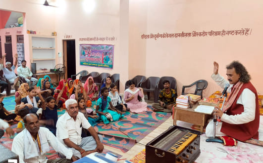 Husband's life span increases not by worshipping the moon but by gentle behaviour: Sanjeev