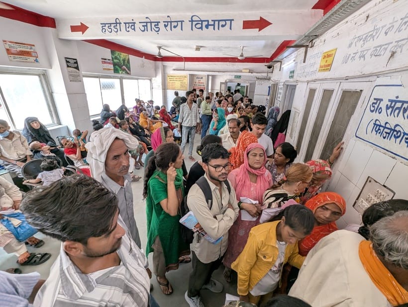 The number of patients admitted in MMG hospital has increased, beds are not available