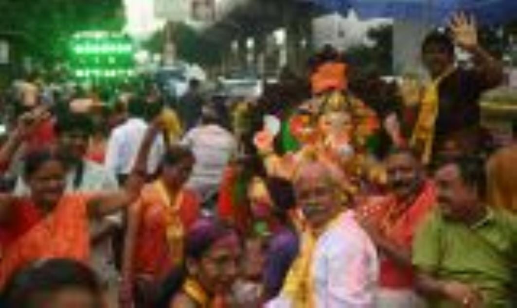 Ganeshotsav celebrated in the capital, Bappa goes on a city tour