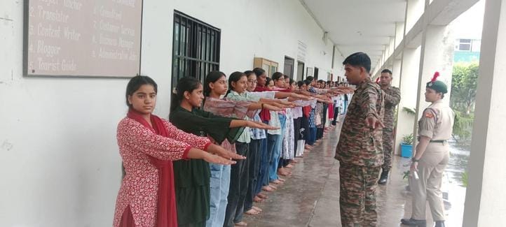 50 candidates participated in NCC enrollment process