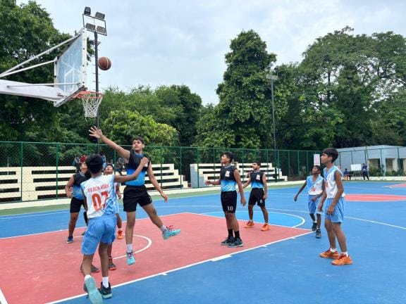 Patna defeated Jabalpur 57-42 in basketball