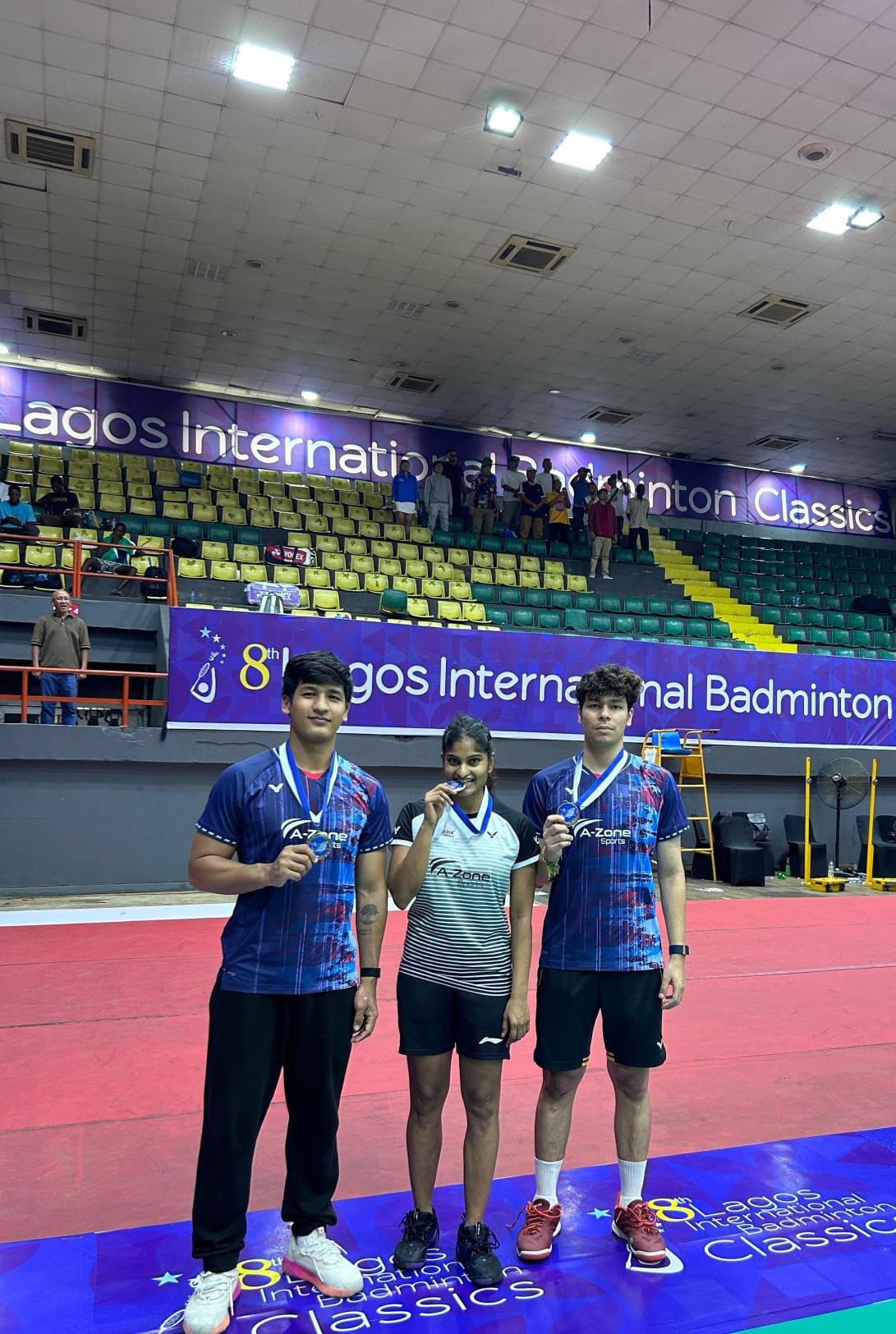 Dhruv of Almora created history by winning a medal in Nigeria