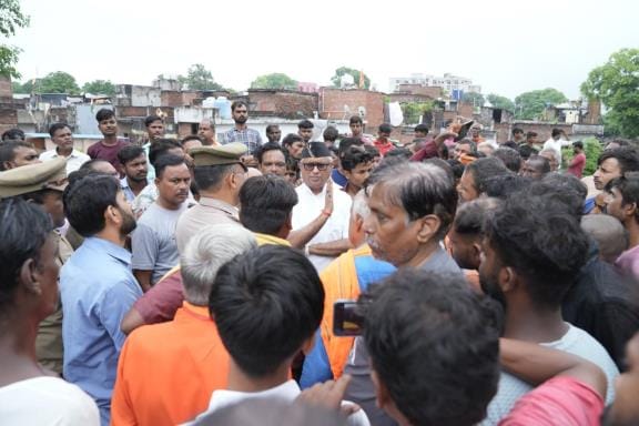 Demand for beautification of the broken statue and temple