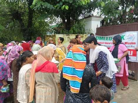 Relief materials distributed among 70 flood-affected families in Manguchak