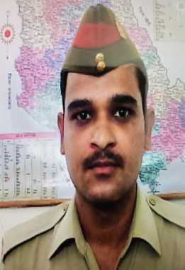 A soldier died after falling into a swollen drain during rain