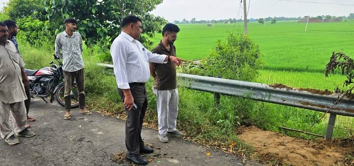 Administration is alert for the safety of Ghaggar river water level and embankments