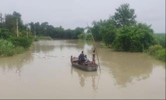 Danger of flood looms again due to rain