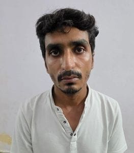 Shashank Bajaj, a reward of Rs 50,000, who had escaped from police custody, has been arrested