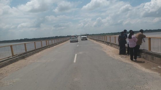 Light vehicles ran on Yamuna bridge, got relief