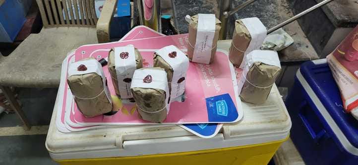 Food department team took samples of cheese and fat spread