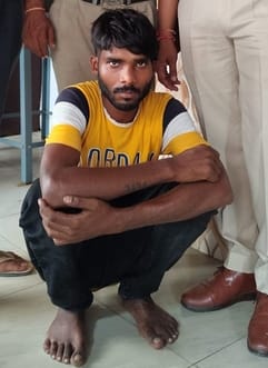 The accused who stole the cylinder was arrested