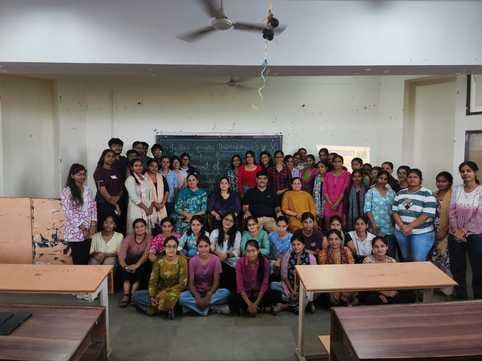 Initiation program held for newly admitted female students