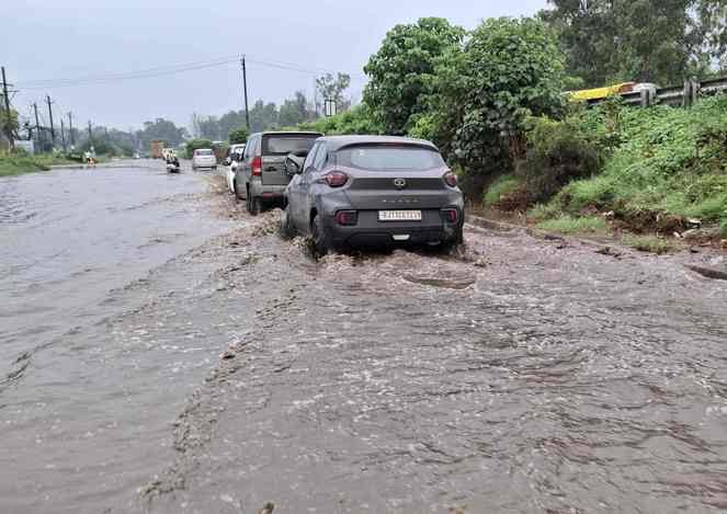 Showers of Sawan in Bhado, 92.10 mm rain in 30 hours, air became clean AQI @ 35