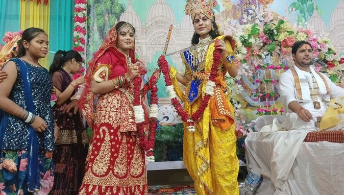 Narrated the story of Rukmini-Shri Krishna marriage