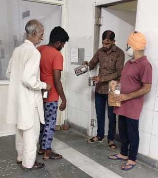 Now patients will get breakfast in ayurvedic hospital