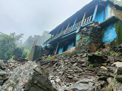 Now the land is sinking above Khanni village