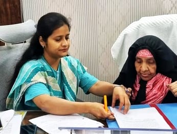 Kant Nagar Panchayat president took charge