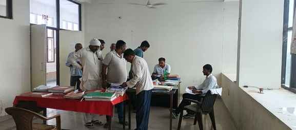 Records got wet due to water dripping from the roof in Mini Secretariat Bawal