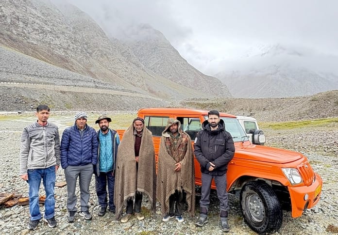 Help provided to sheep herders trapped in Patseu
