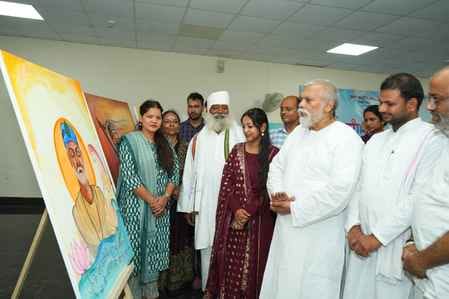 The last day of the program was filled with creativity and colours