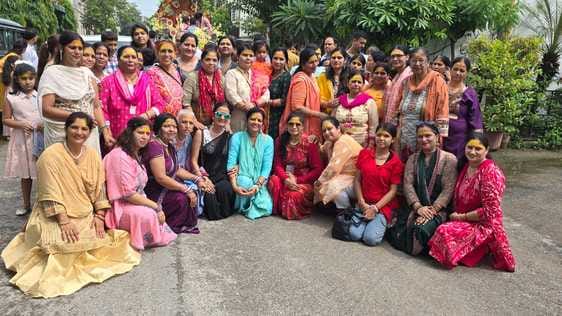 Lord Ganesha idol immersed after taking out procession