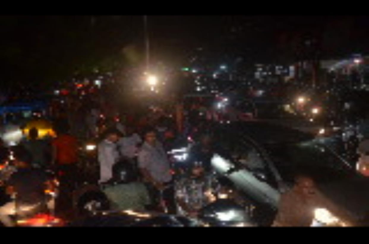 Ambulance stuck in traffic jam...patients' breath stuck