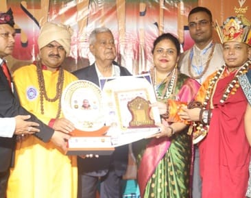 Singahi's daughter Aparajita received the SAARC Pride Award