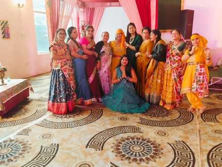 Women enjoyed dancing to Garhwali and Jaunsari songs