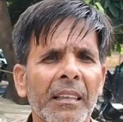 Due to old enmity, the farmer was first beaten with sticks, then shot dead