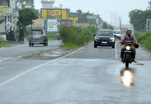 Life disrupted due to rain, two houses collapsed